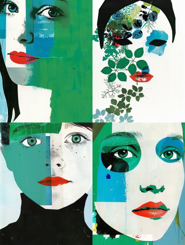 Fragmented Visions of Feminine Beauty