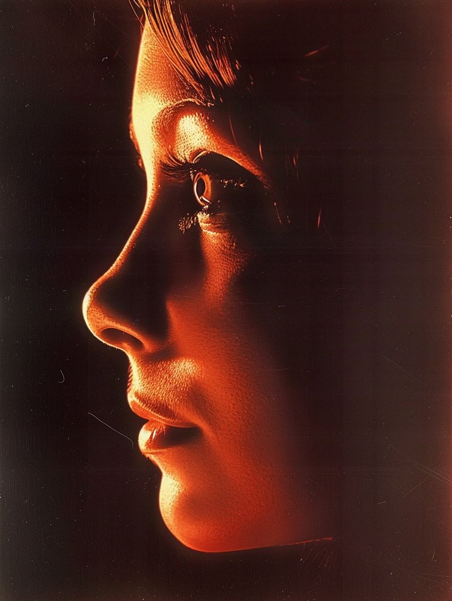 Amber Glow Cinematic Portrait - Image 4
