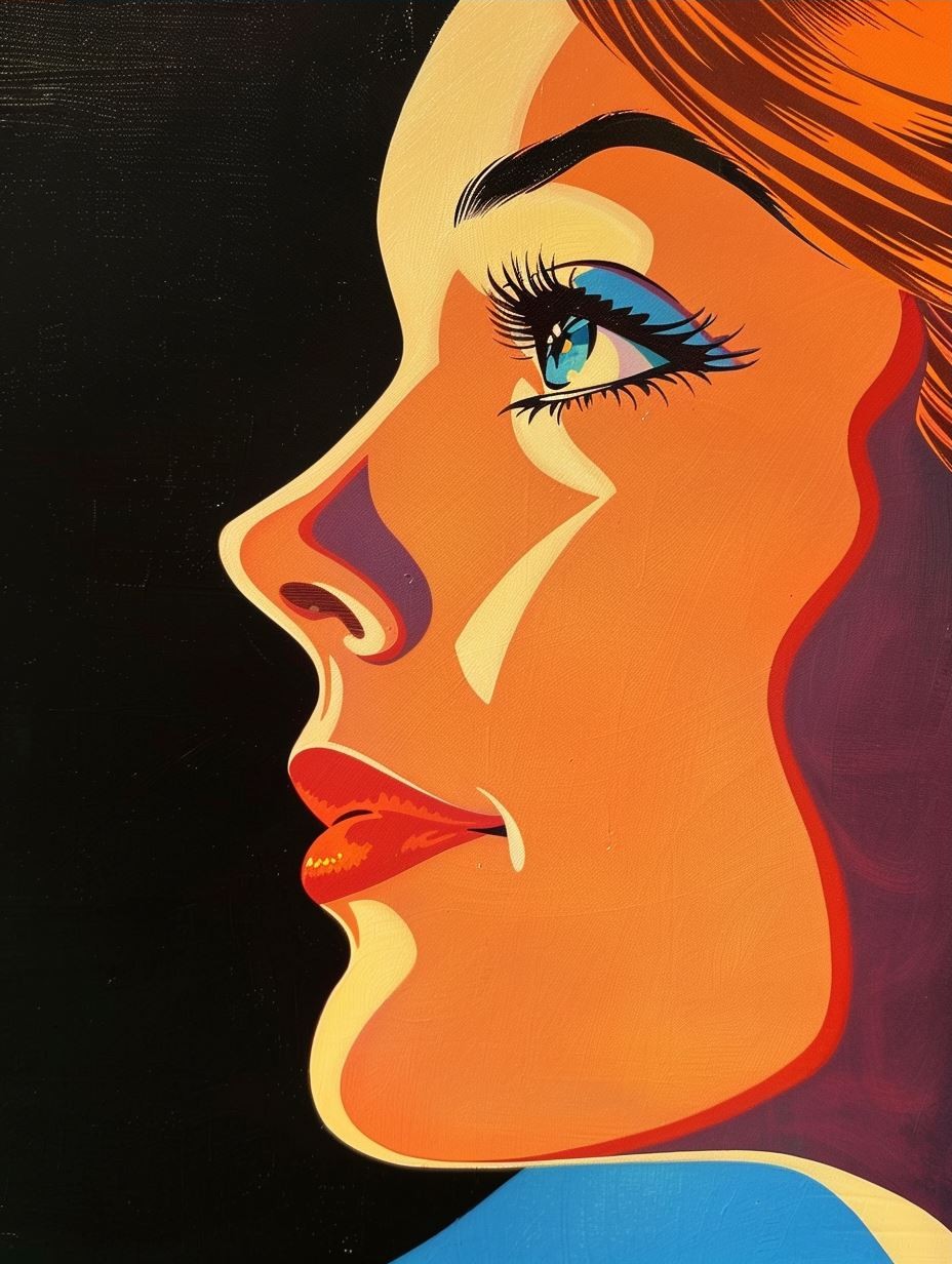 Retro Pop Art Profile - Image 3