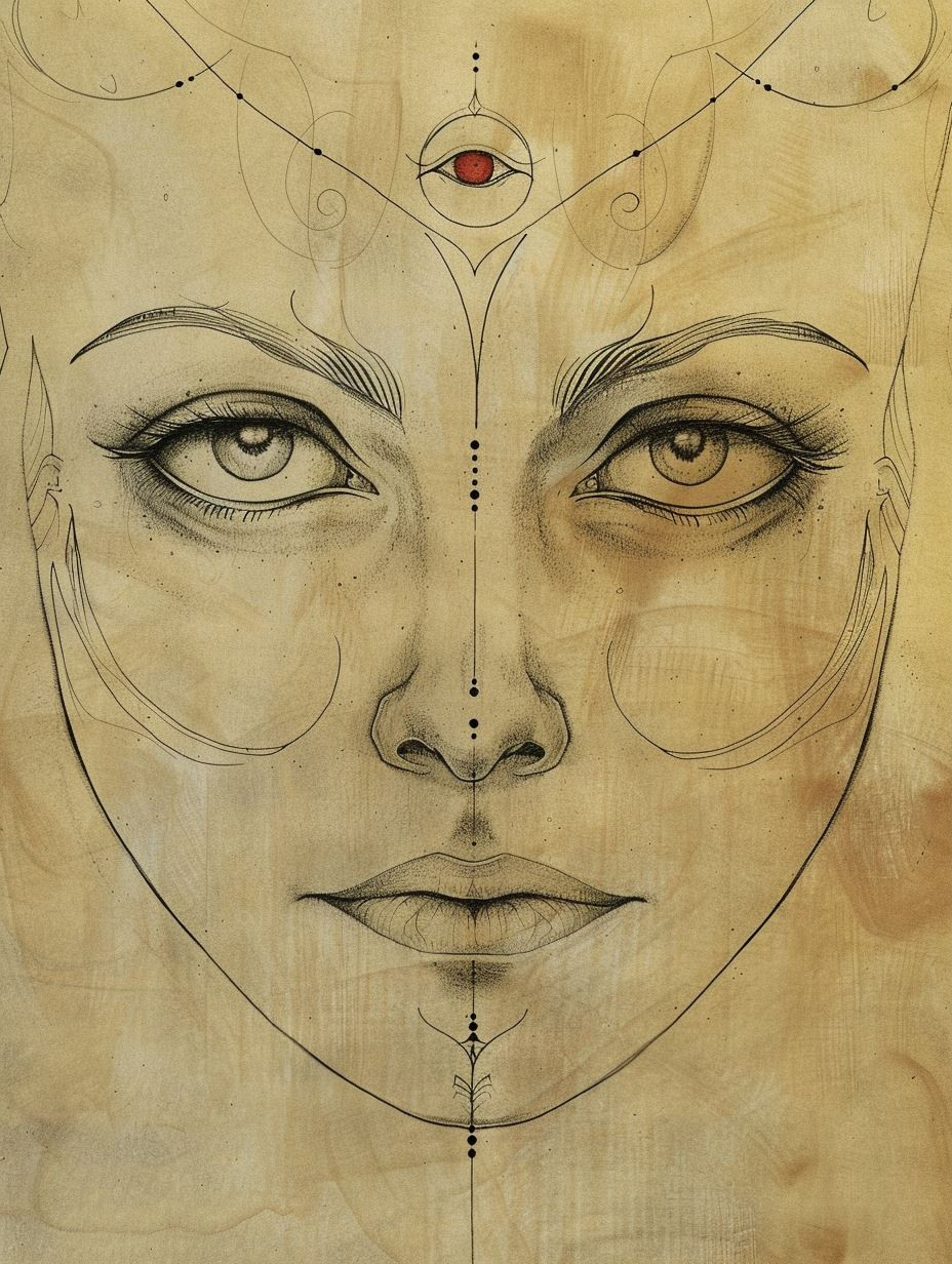 Ethereal Sketches of Divine Femininity - Image 3