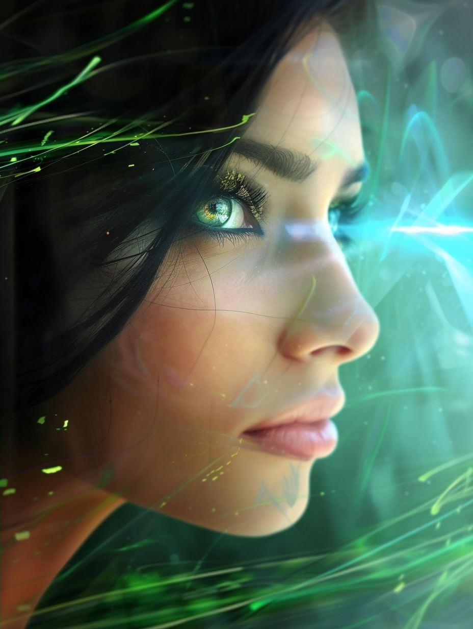 Ethereal Cybernetic Vision Portraits - Image 2