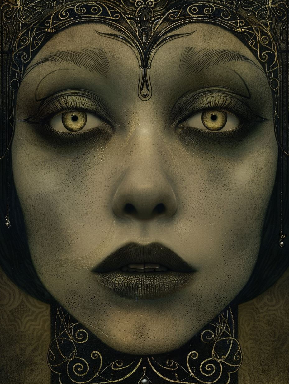 Ethereal Shadows of Gothic Elegance - Image 2
