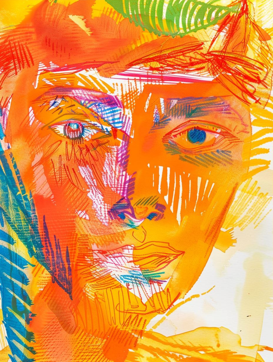 Vibrant Visions of the Human Face - Image 3
