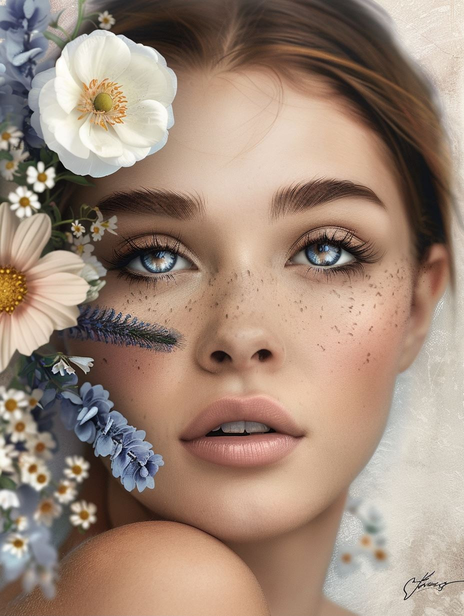 Ethereal Beauty: A Study in Softness - Image 1