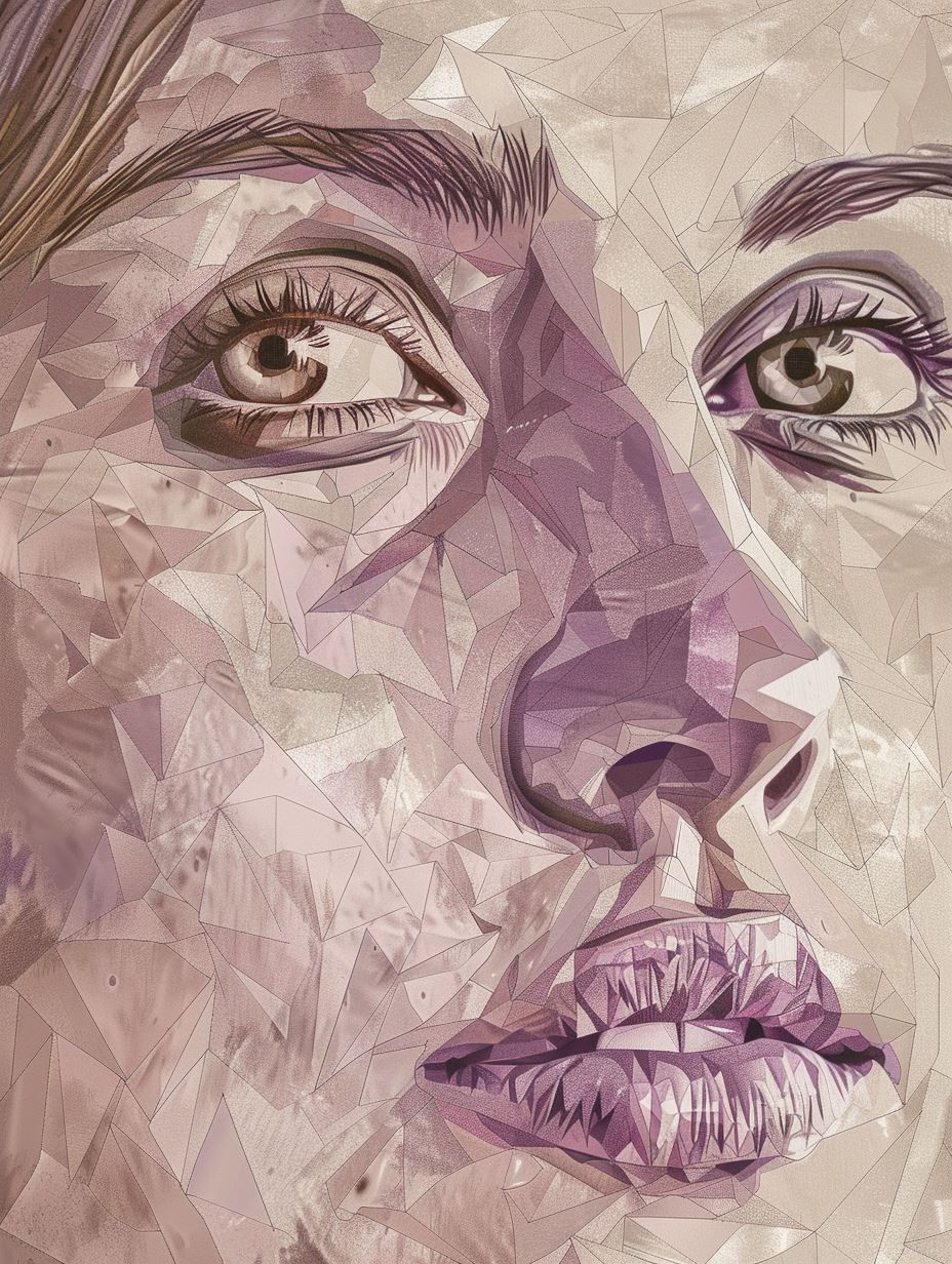 Organic Topographic Portrait Study - Image 2