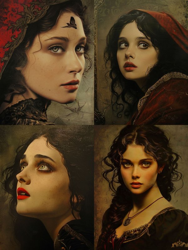 Dark Romantic Gothic Portraits