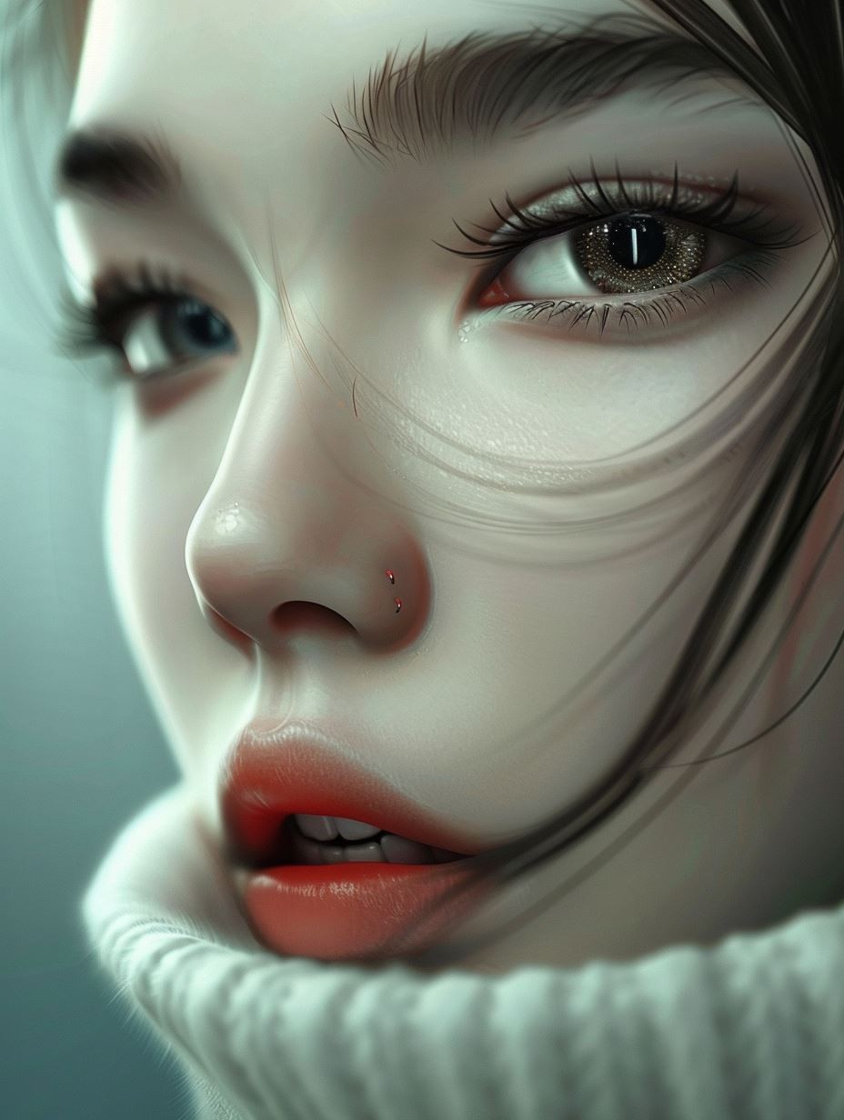 Serene Porcelain Dream - Image 3