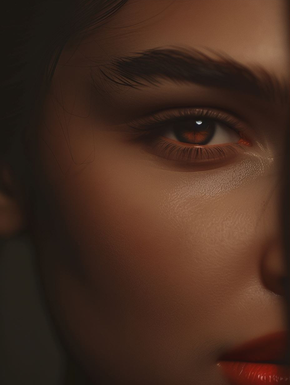 Golden Hour Dewy Portrait - Image 3