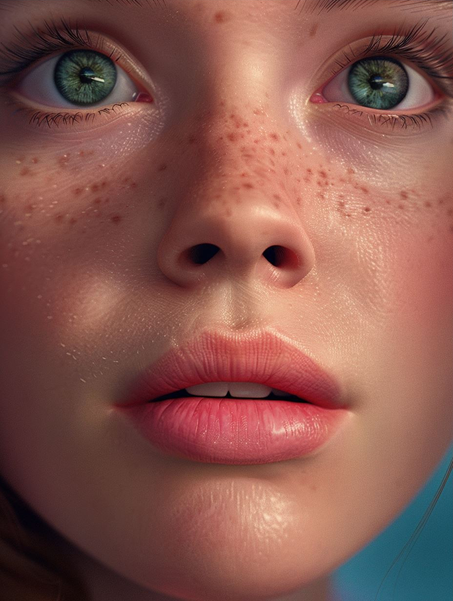 Serene Glow and Sun-Kissed Freckles - Image 3