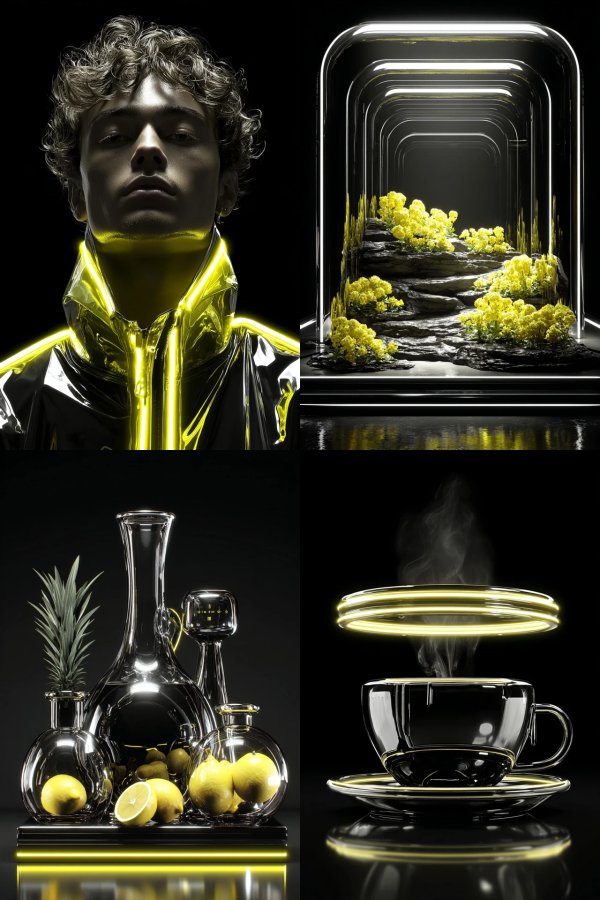 Neon Noir Luminescence