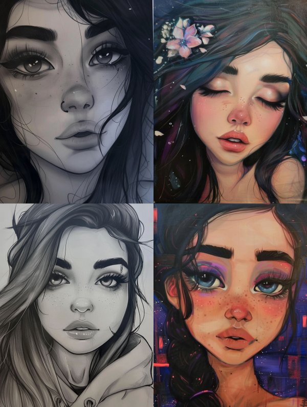 Monochrome Soul Gaze