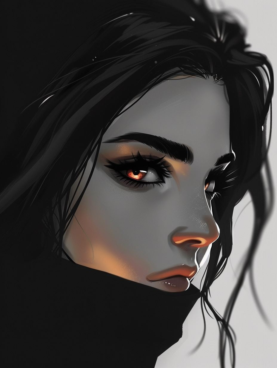Dark Ethereal Portrait Studies - Image 2