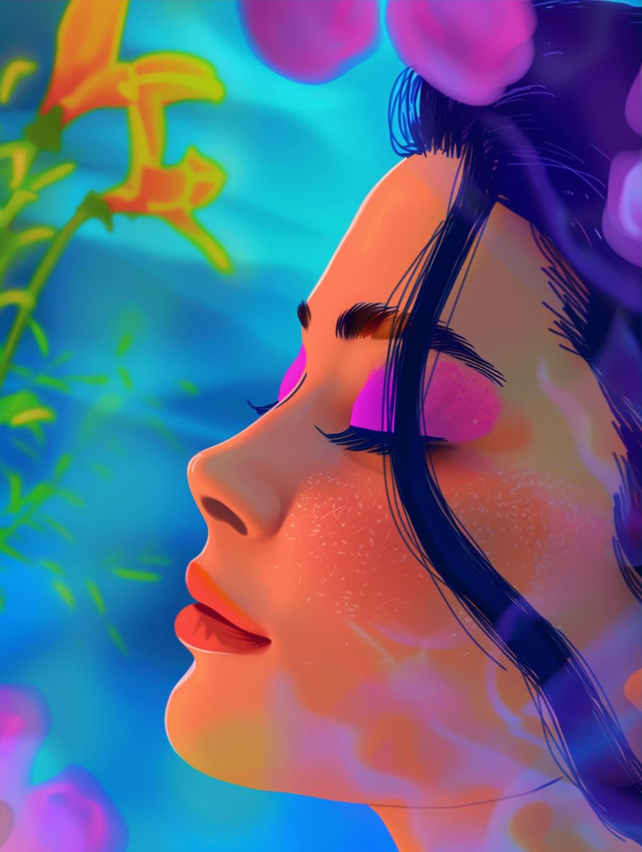 Neon Dream Ethereal Portraits - Image 3