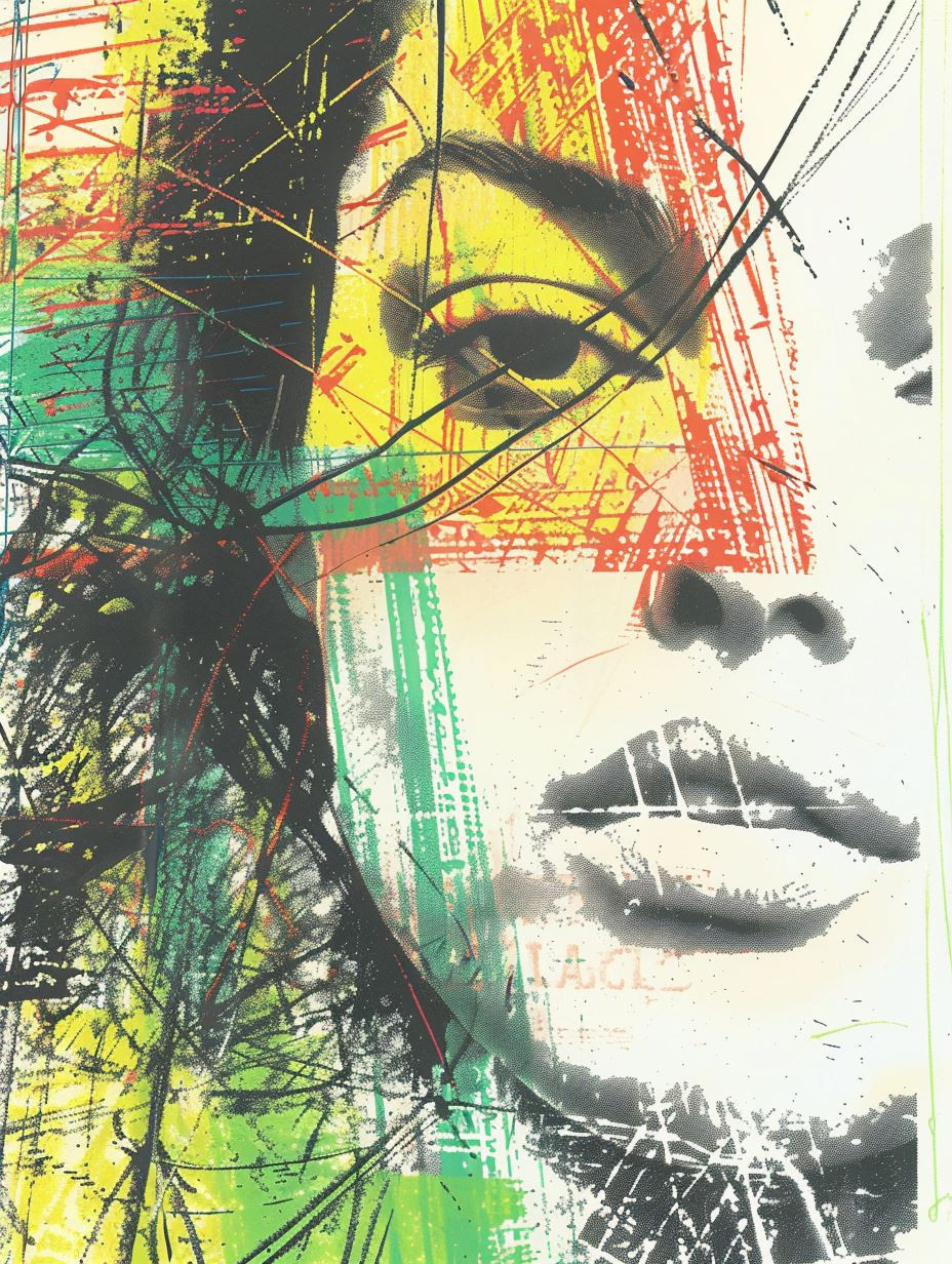 Urban Neon Portrait - Image 1