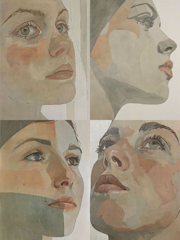 Ethereal Canvas Gaze