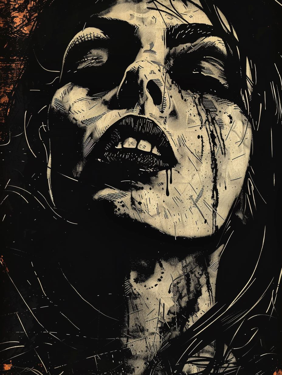 Dark Gothic Portrait Study - Image 3