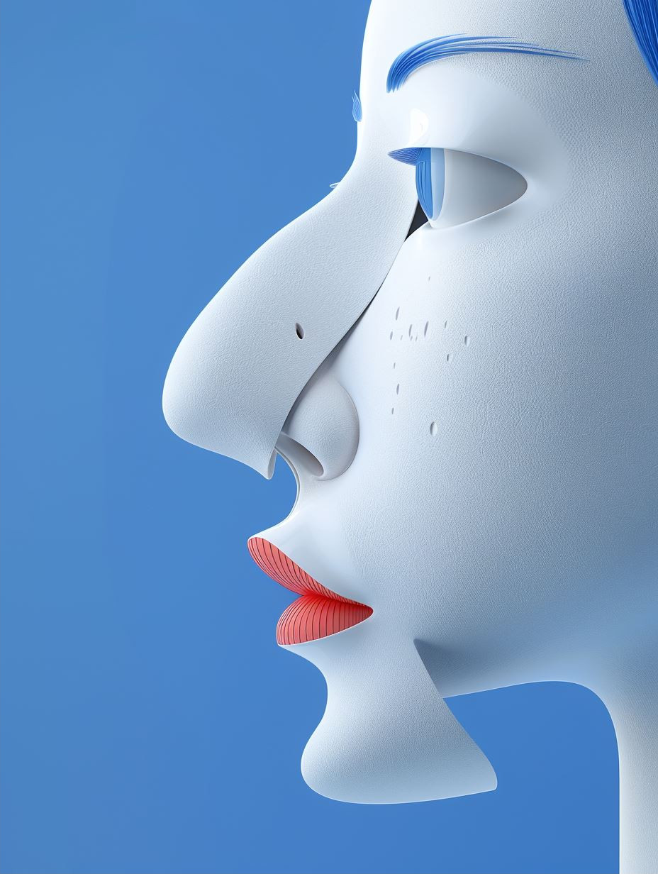 Ethereal Porcelain Digital Portraits - Image 2