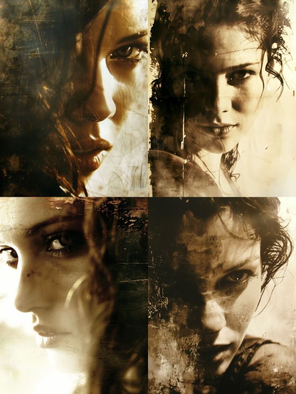 Haunting Shadows of Ethereal Beauty