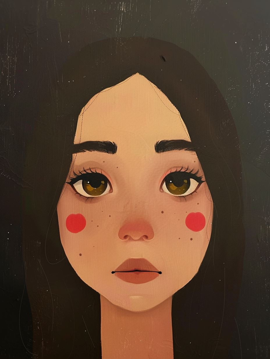 Soft Pastel Stylized Portraits - Image 1