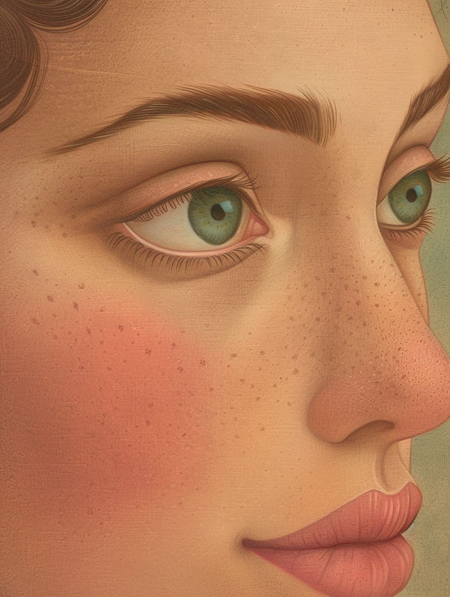 Four Perspectives of a Freckled Gaze - Image 1