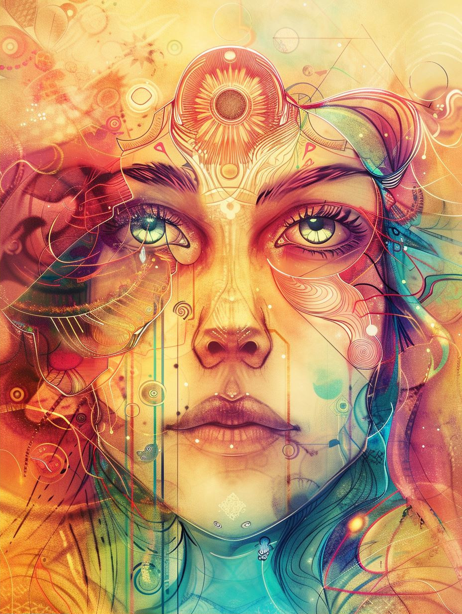 Ethereal Visions of Cosmic Femininity - Image 2