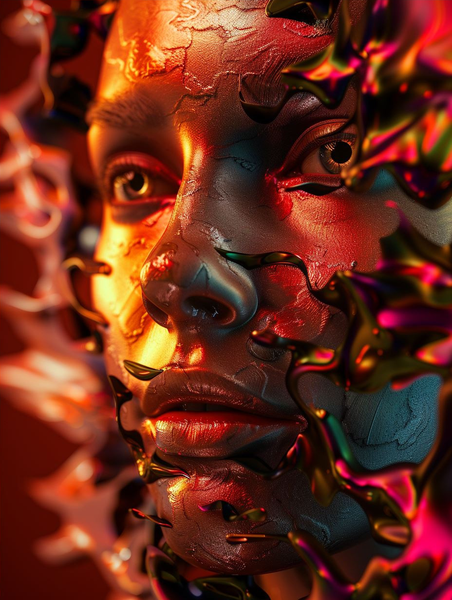 Molten Chrome Ethereal Portraits - Image 4