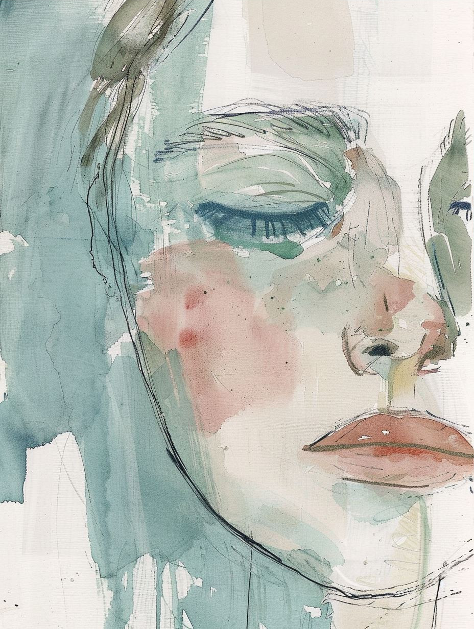 Ethereal Whispers in Watercolor - Image 3