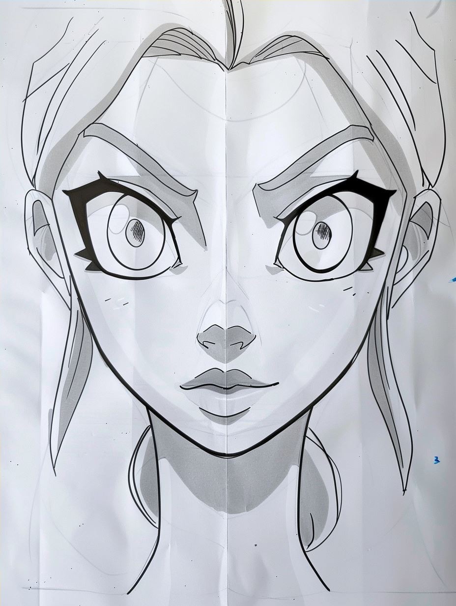 Vibrant Digital Portrait of Wonder - Image 4