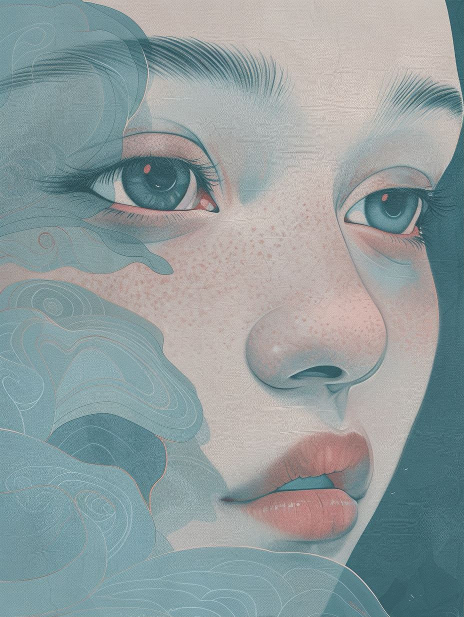 Ethereal Waves of Silent Thought - Image 1