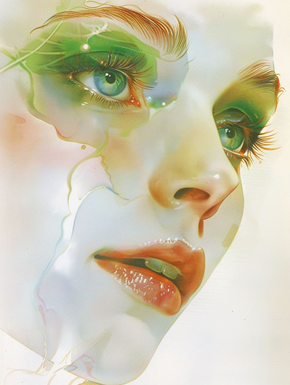 Ethereal Glow in Pale Green - Image 4