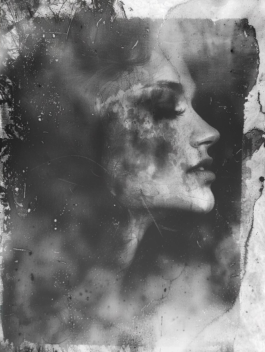 Ethereal Fragmented Memory Portrait - Image 2