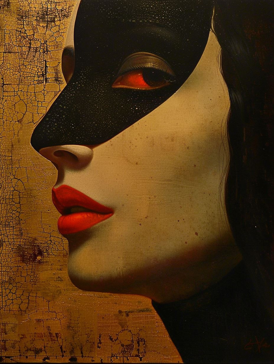 Mystic Veils of Crimson Shadow - Image 3