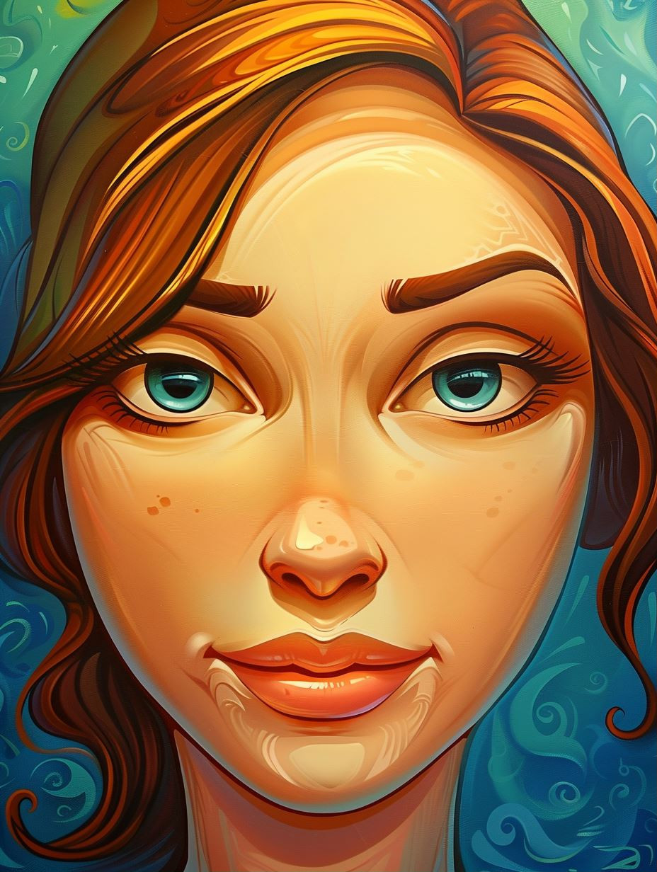 Stylized Digital Portraiture Collection