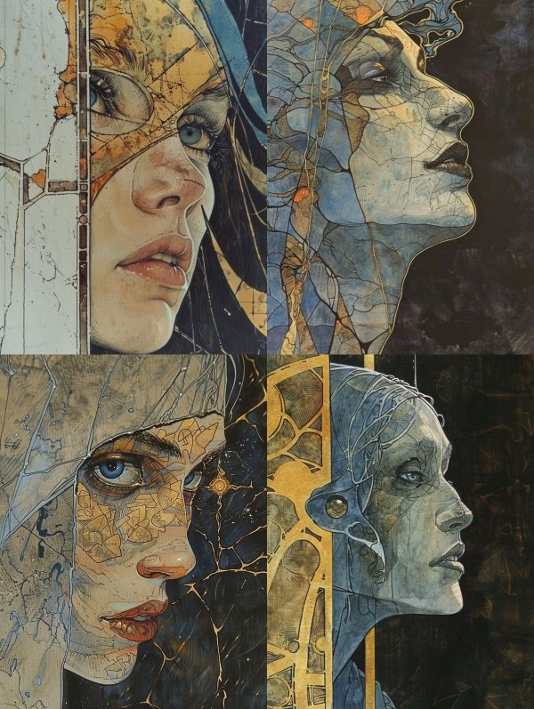 Fragmented Echoes of Ethereal Souls