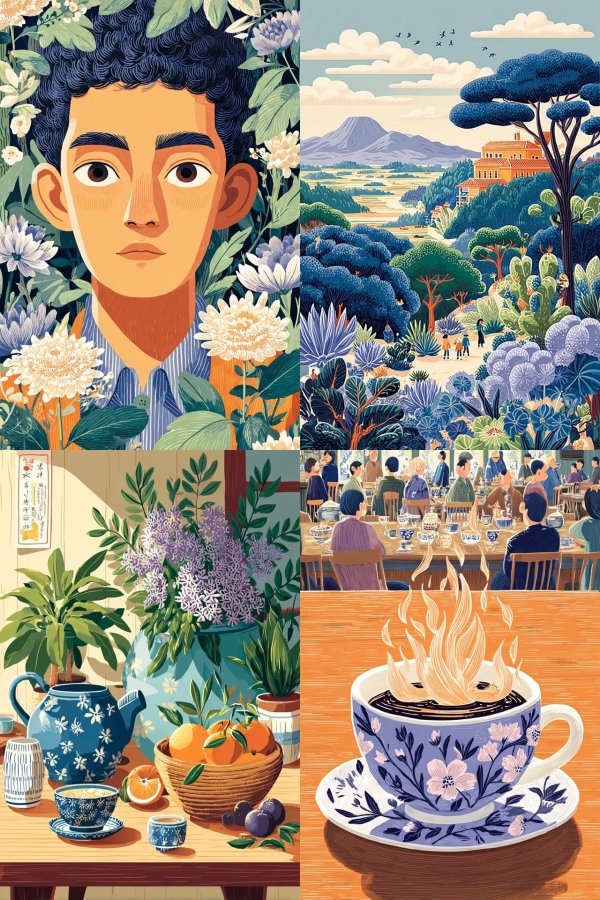 Floral Dreams and Quiet Moments