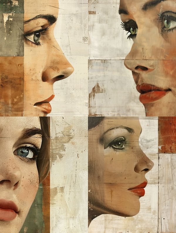 Fragments of a Gaze in Quadtych
