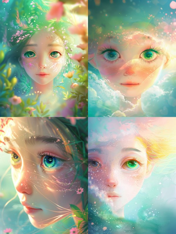 Ethereal Visions of Nature's Spirit
