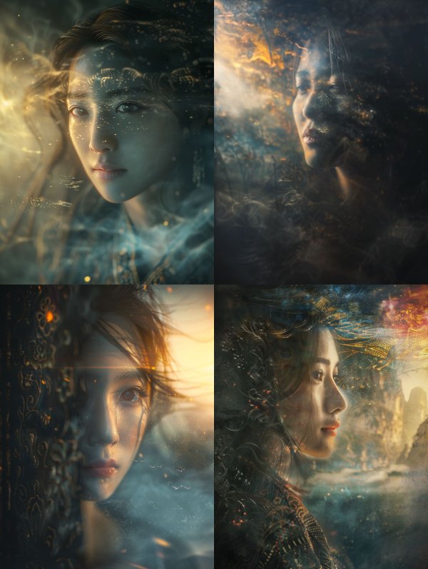 Ethereal Portraits of Mystical Women