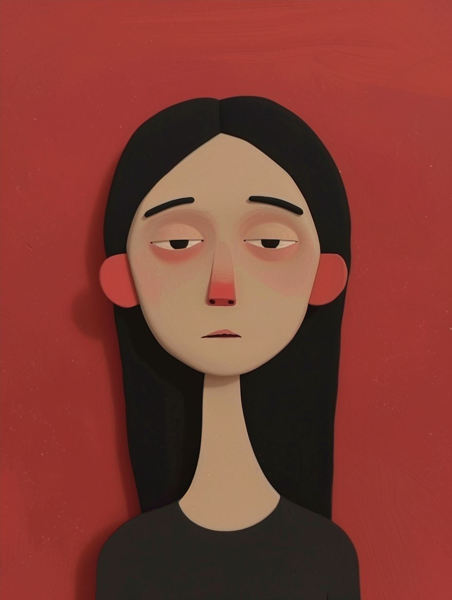 Melancholy Digital Portrait Studies - Image 4