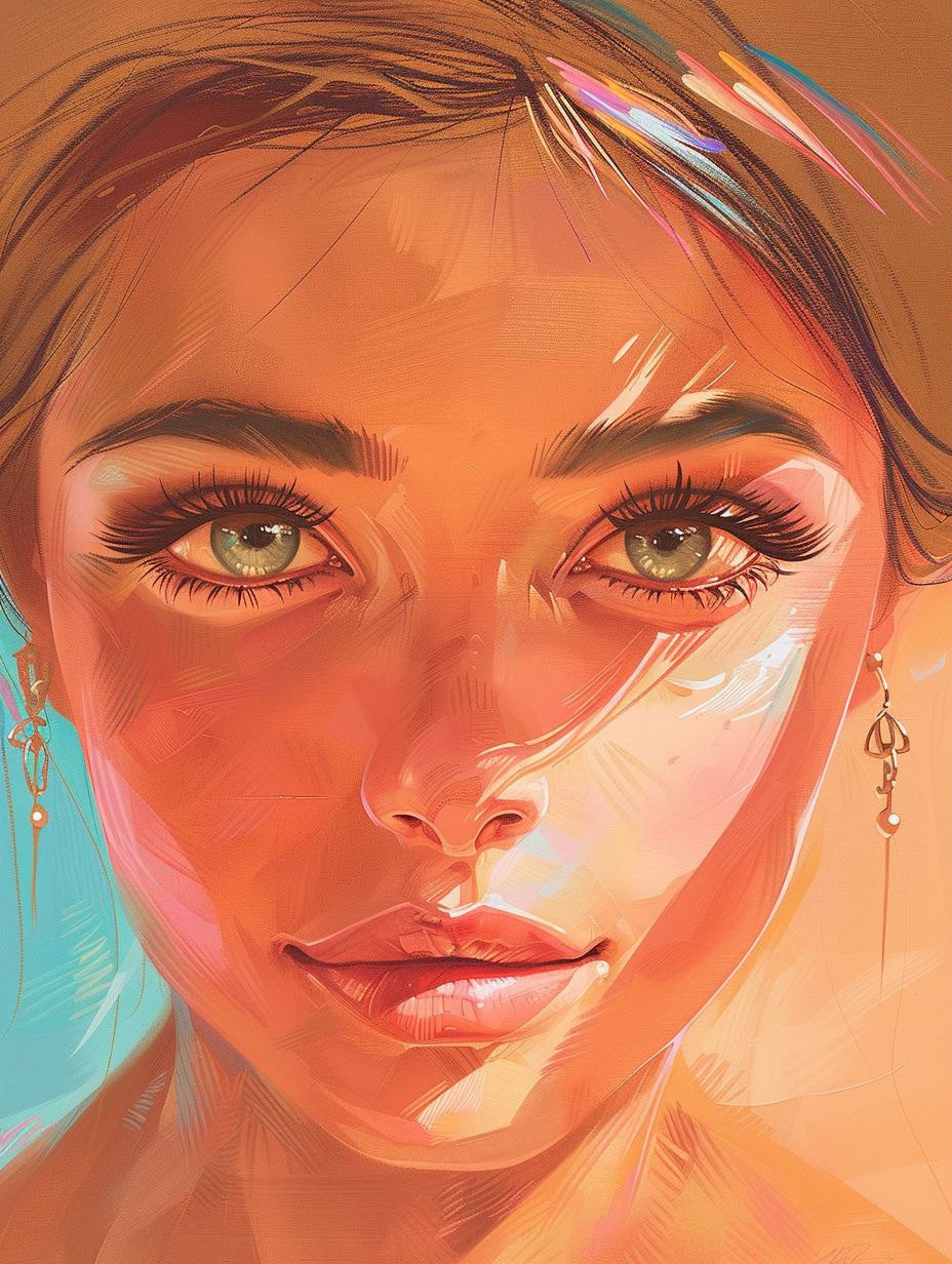Radiant Hues of Feminine Grace - Image 3