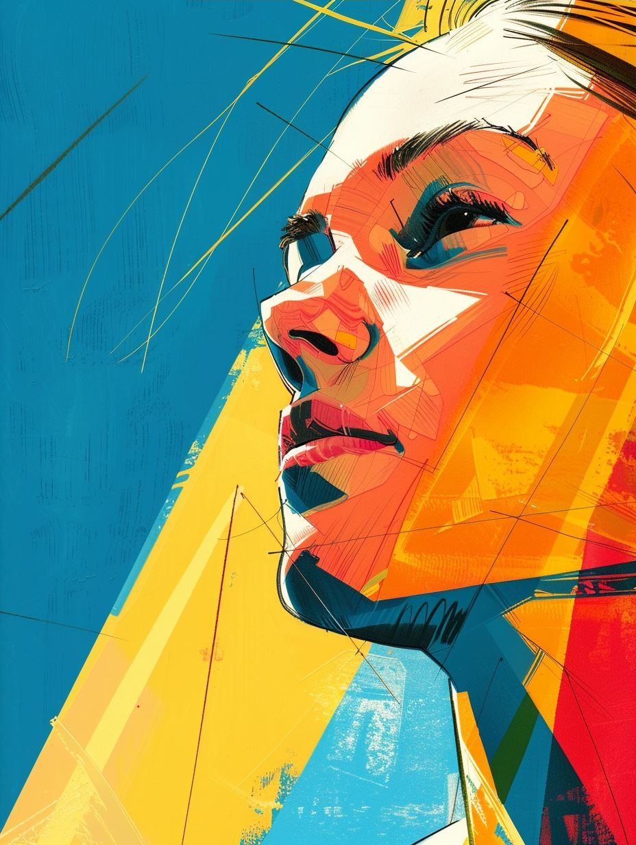 Prismatic Portraits of a Woman - Image 3