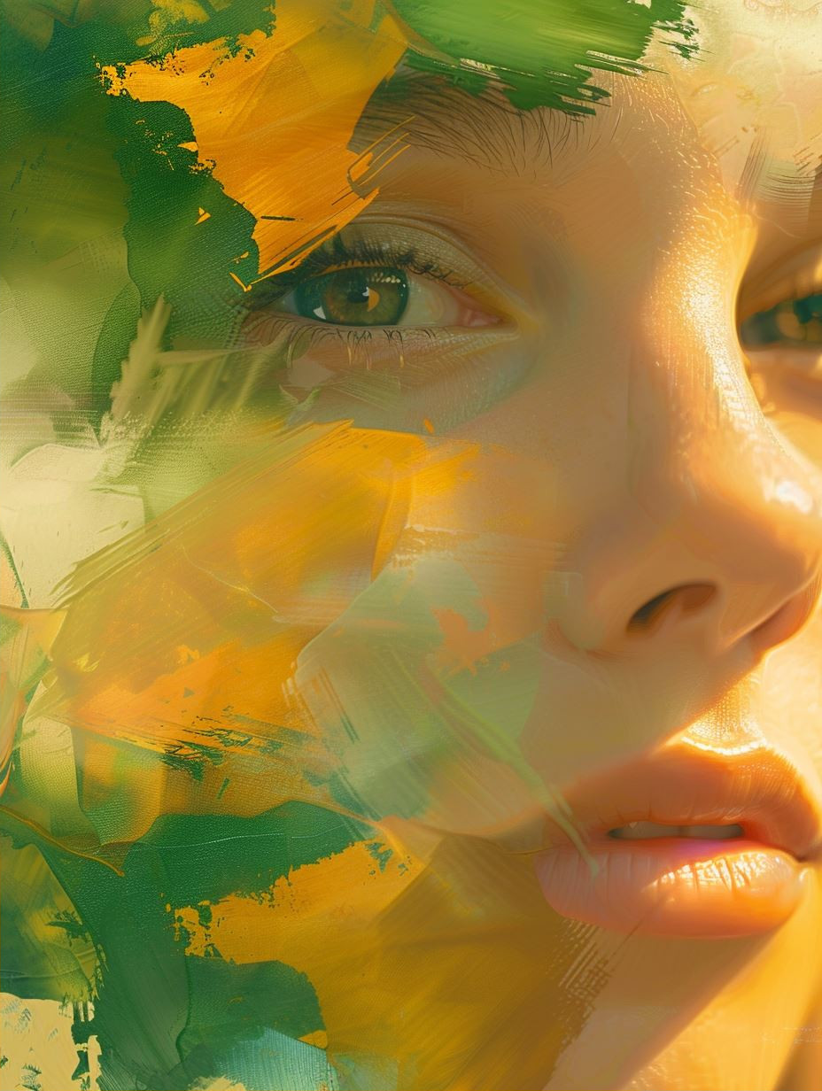 Ethereal Golden Nature Portraits - Image 2
