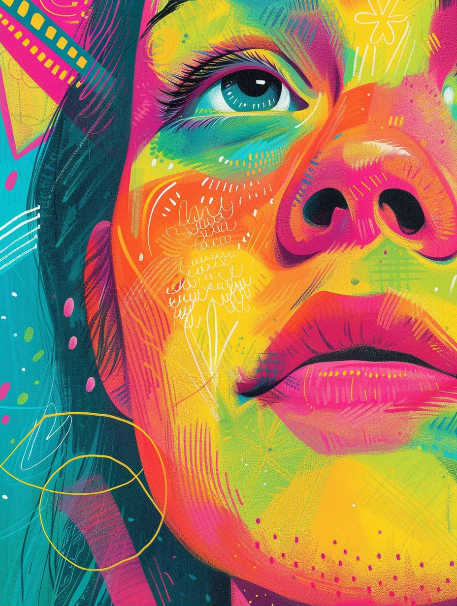 Vibrant Neon Soul - Image 2