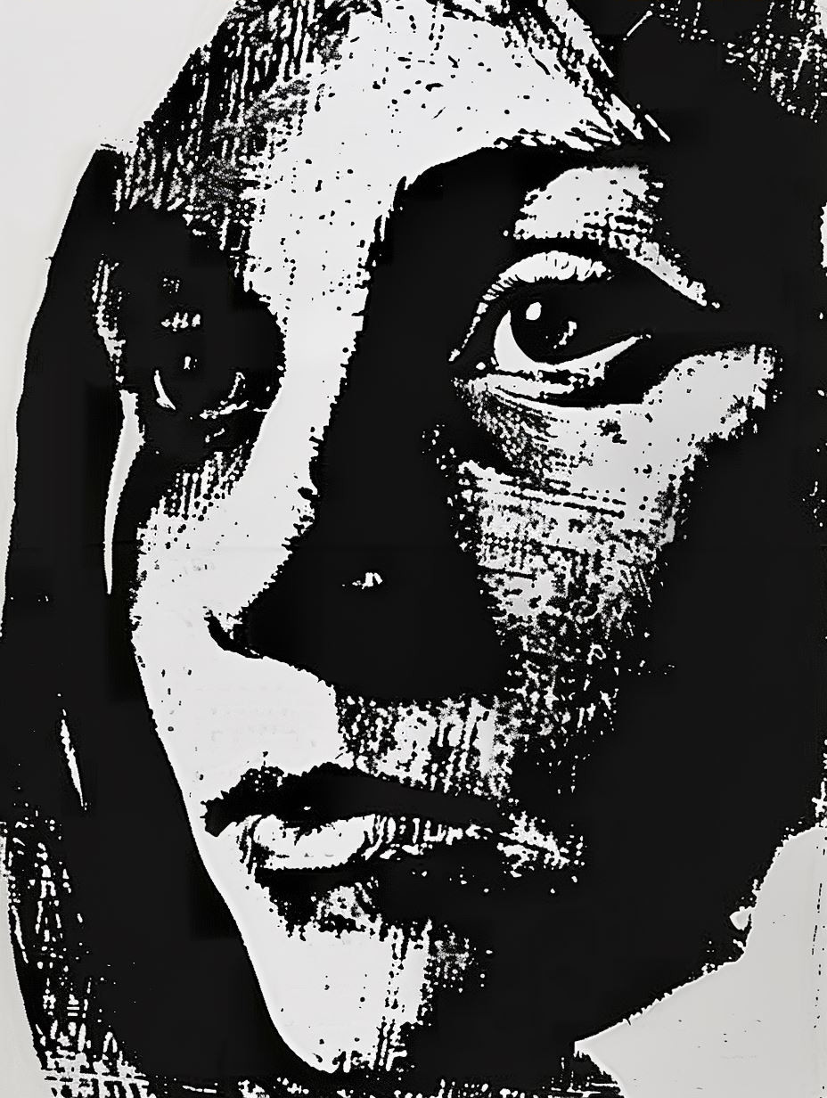 Abstract Gritty Portrait Collage - Image 4