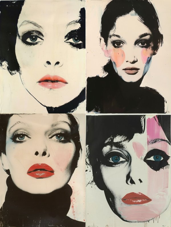 Modernist High Contrast Portrait Study