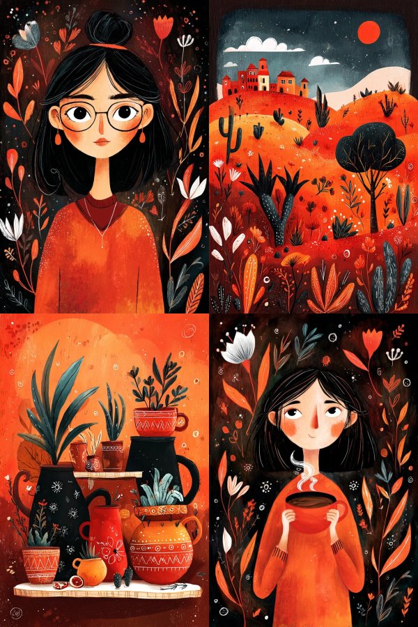 Autumnal Whimsy Portrait