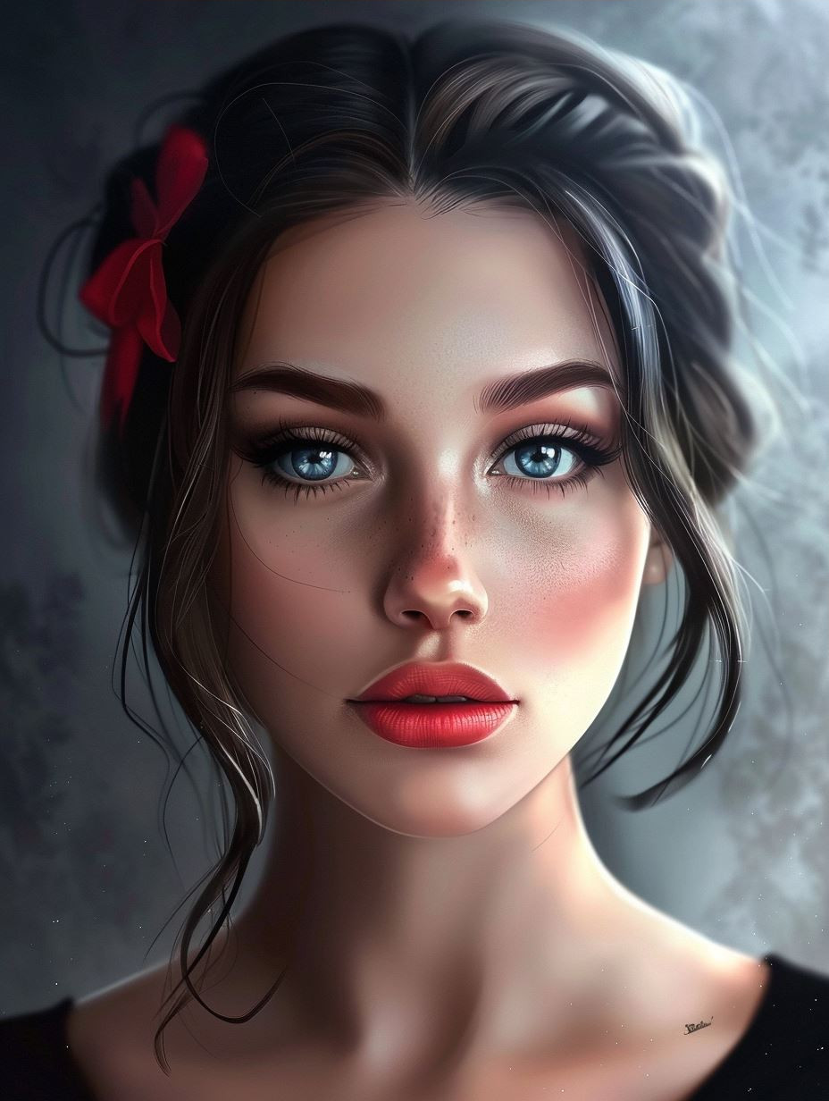 Digital Portraits of Ethereal Feminine Beauty - Image 3