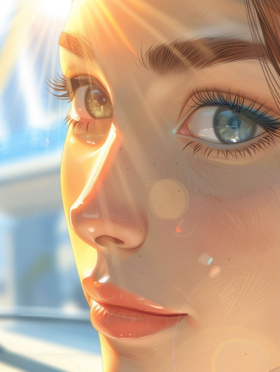 Ethereal Gaze: A Study of Light - Image 3