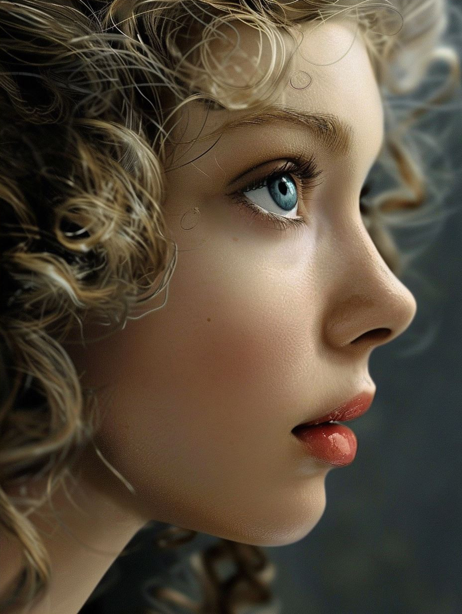 Ethereal Gazes: A Study in Blue Eyes - Image 4