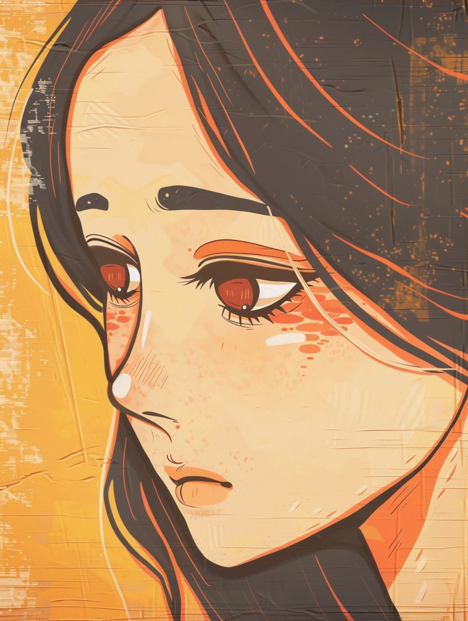 Emotional Gaze Anime Portraits - Image 3